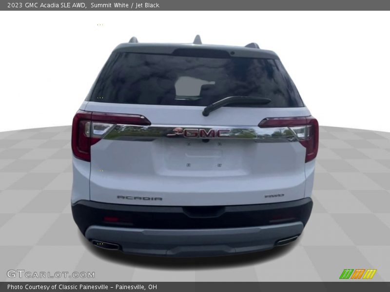 Summit White / Jet Black 2023 GMC Acadia SLE AWD