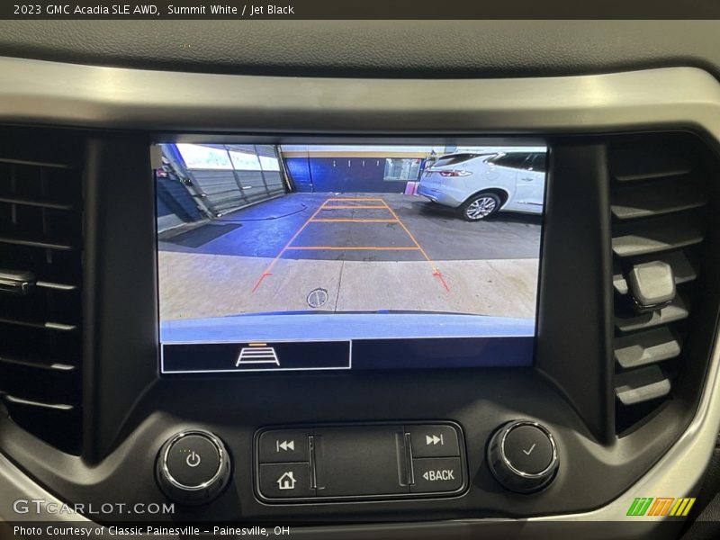 Summit White / Jet Black 2023 GMC Acadia SLE AWD