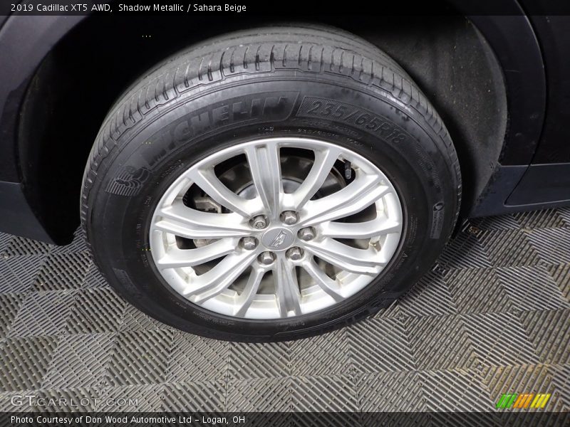 Shadow Metallic / Sahara Beige 2019 Cadillac XT5 AWD