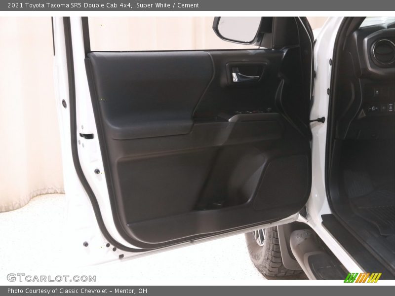 Super White / Cement 2021 Toyota Tacoma SR5 Double Cab 4x4