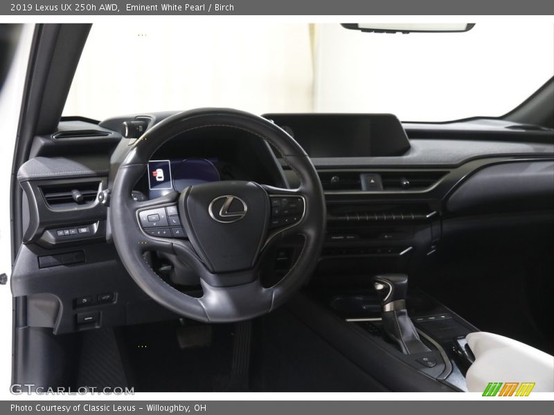 Dashboard of 2019 UX 250h AWD