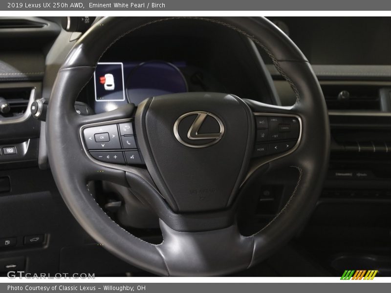  2019 UX 250h AWD Steering Wheel