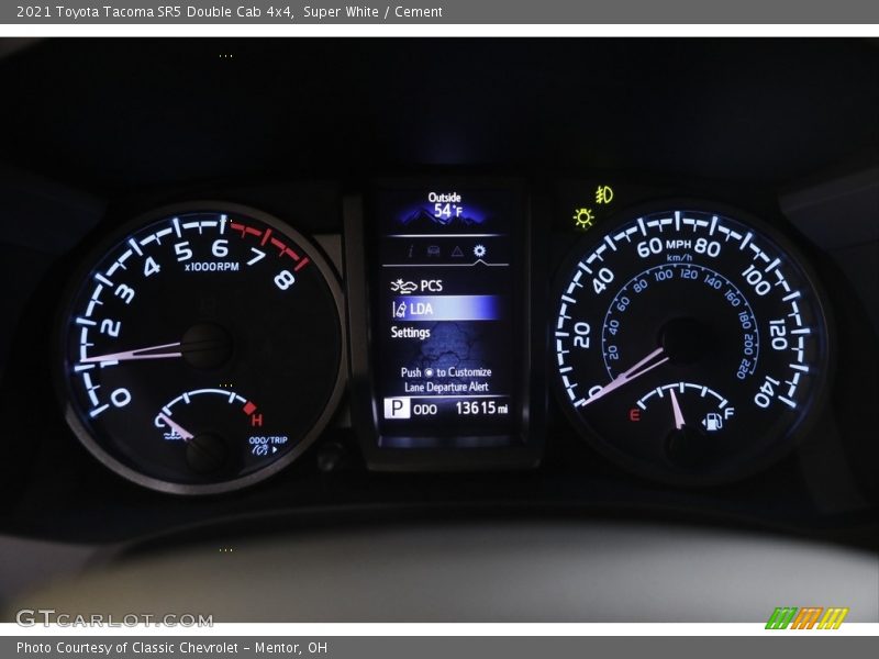 Super White / Cement 2021 Toyota Tacoma SR5 Double Cab 4x4