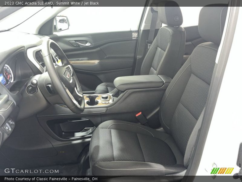 Summit White / Jet Black 2023 GMC Acadia SLE AWD