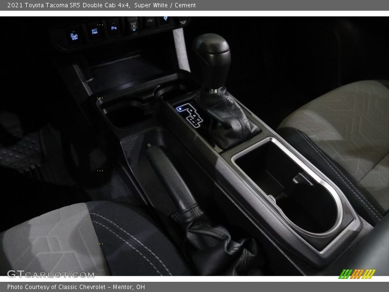 Super White / Cement 2021 Toyota Tacoma SR5 Double Cab 4x4
