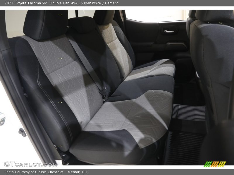 Super White / Cement 2021 Toyota Tacoma SR5 Double Cab 4x4