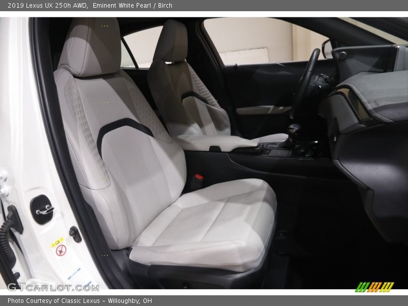 Front Seat of 2019 UX 250h AWD