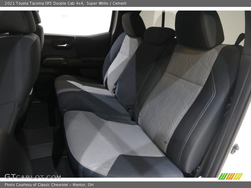 Super White / Cement 2021 Toyota Tacoma SR5 Double Cab 4x4