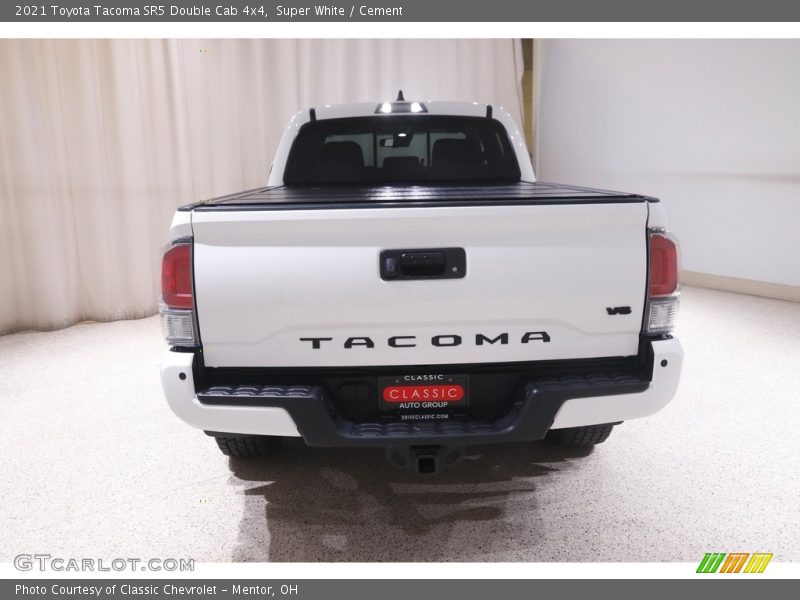 Super White / Cement 2021 Toyota Tacoma SR5 Double Cab 4x4