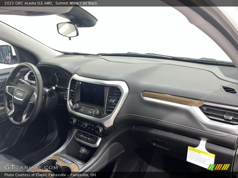 Summit White / Jet Black 2023 GMC Acadia SLE AWD