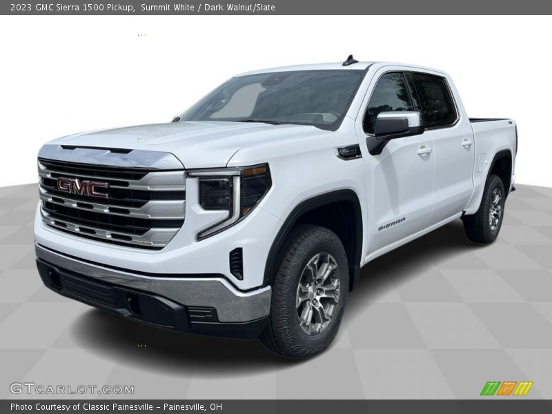 Summit White / Dark Walnut/Slate 2023 GMC Sierra 1500 Pickup