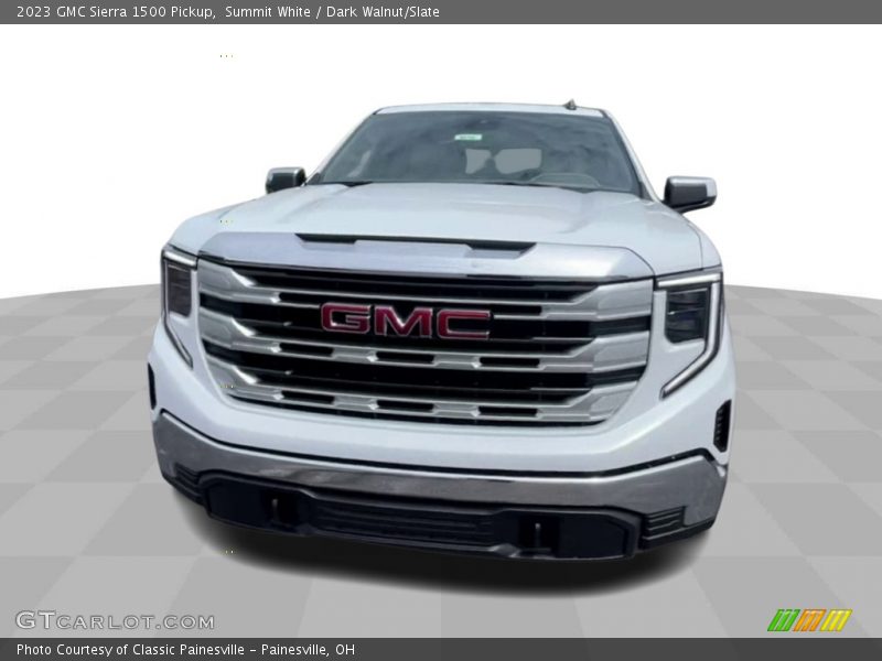 Summit White / Dark Walnut/Slate 2023 GMC Sierra 1500 Pickup