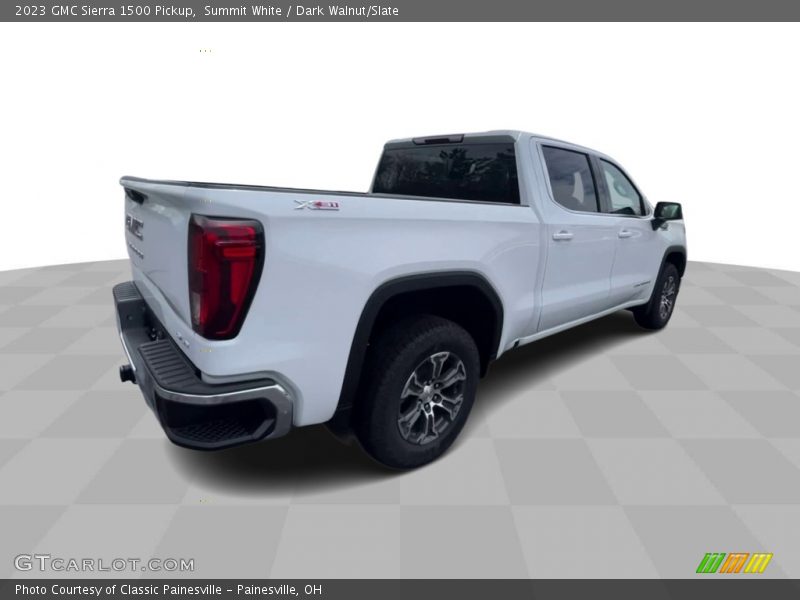 Summit White / Dark Walnut/Slate 2023 GMC Sierra 1500 Pickup