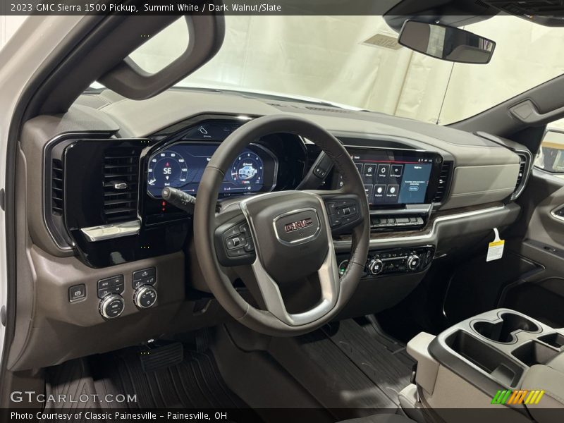 Summit White / Dark Walnut/Slate 2023 GMC Sierra 1500 Pickup