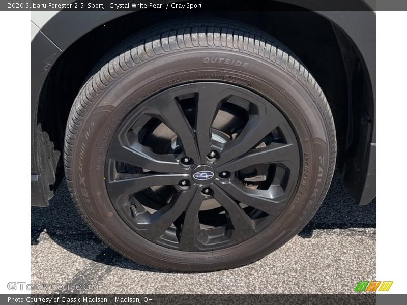 Crystal White Pearl / Gray Sport 2020 Subaru Forester 2.5i Sport