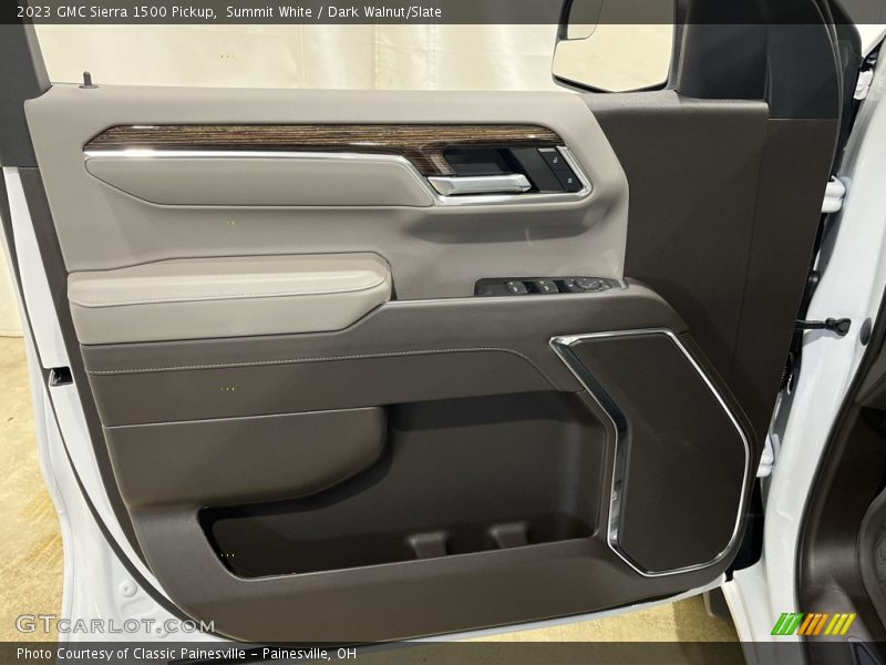 Summit White / Dark Walnut/Slate 2023 GMC Sierra 1500 Pickup