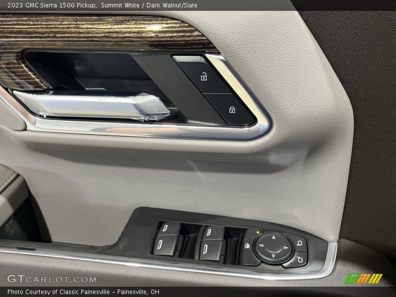 Summit White / Dark Walnut/Slate 2023 GMC Sierra 1500 Pickup