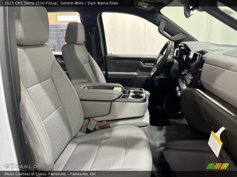 Summit White / Dark Walnut/Slate 2023 GMC Sierra 1500 Pickup