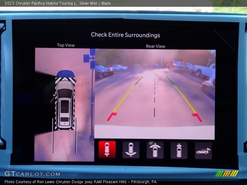 Silver Mist / Black 2023 Chrysler Pacifica Hybrid Touring L