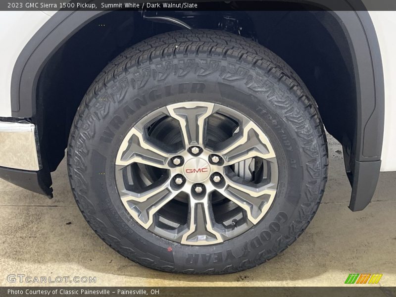 Summit White / Dark Walnut/Slate 2023 GMC Sierra 1500 Pickup