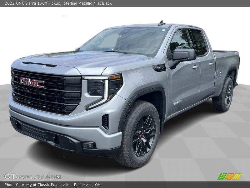 Sterling Metallic / Jet Black 2023 GMC Sierra 1500 Pickup