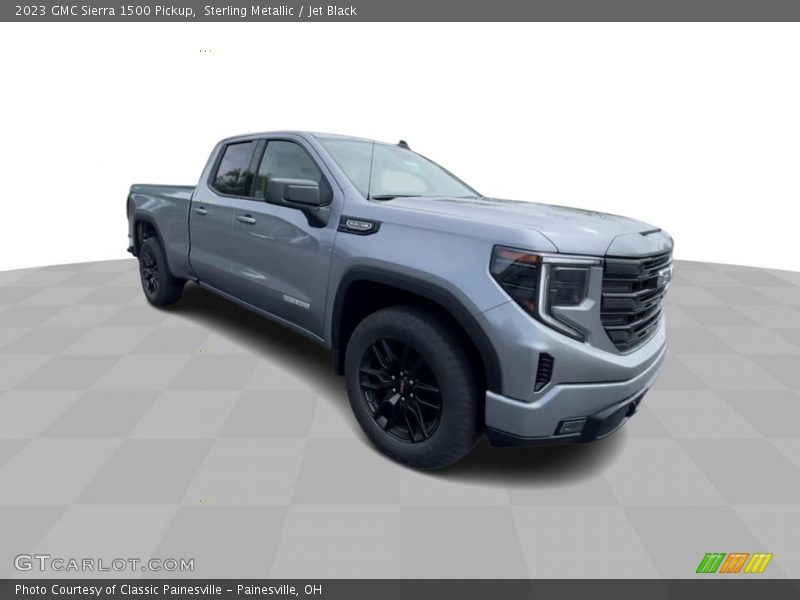 Sterling Metallic / Jet Black 2023 GMC Sierra 1500 Pickup