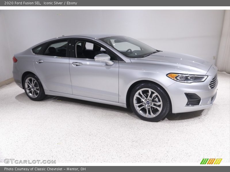 Iconic Silver / Ebony 2020 Ford Fusion SEL
