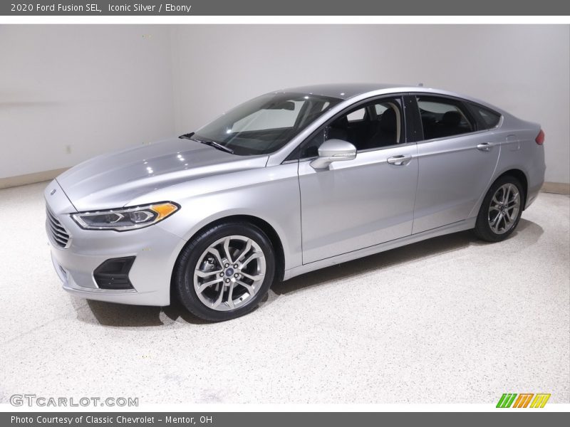 Iconic Silver / Ebony 2020 Ford Fusion SEL