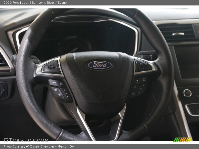 Iconic Silver / Ebony 2020 Ford Fusion SEL