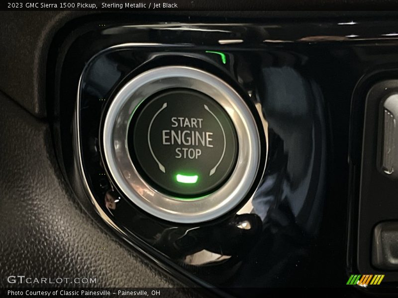 Sterling Metallic / Jet Black 2023 GMC Sierra 1500 Pickup