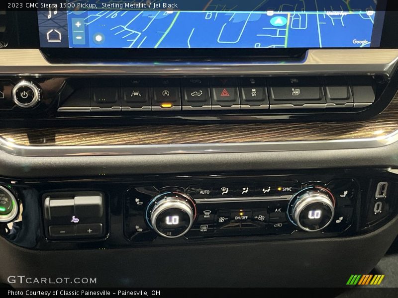 Sterling Metallic / Jet Black 2023 GMC Sierra 1500 Pickup