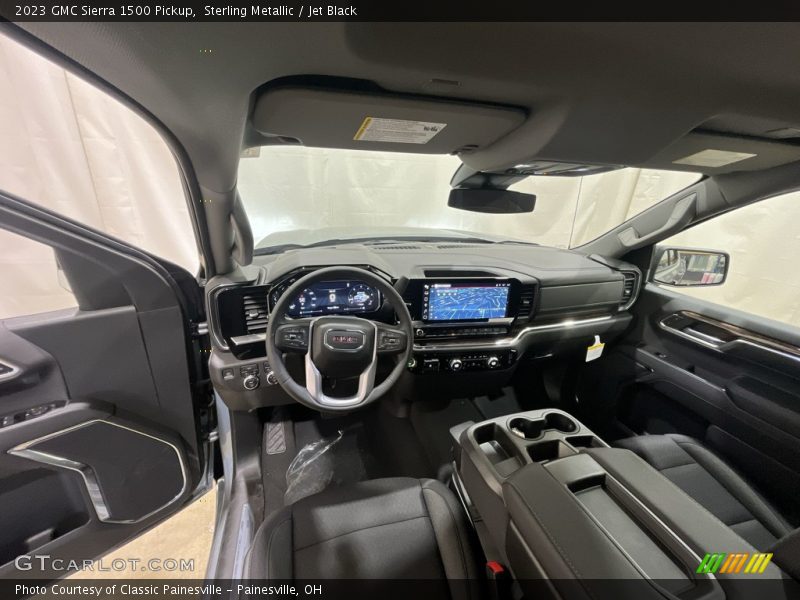 Sterling Metallic / Jet Black 2023 GMC Sierra 1500 Pickup