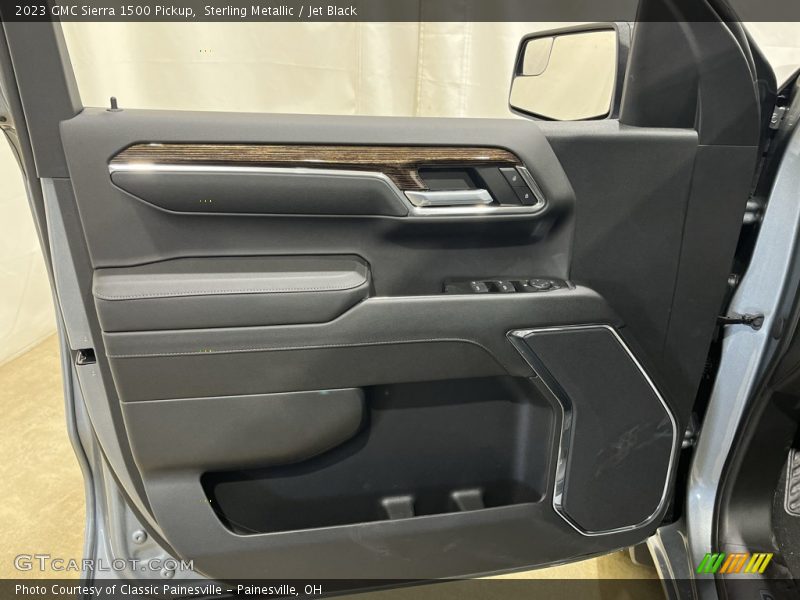 Sterling Metallic / Jet Black 2023 GMC Sierra 1500 Pickup