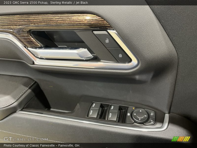 Sterling Metallic / Jet Black 2023 GMC Sierra 1500 Pickup
