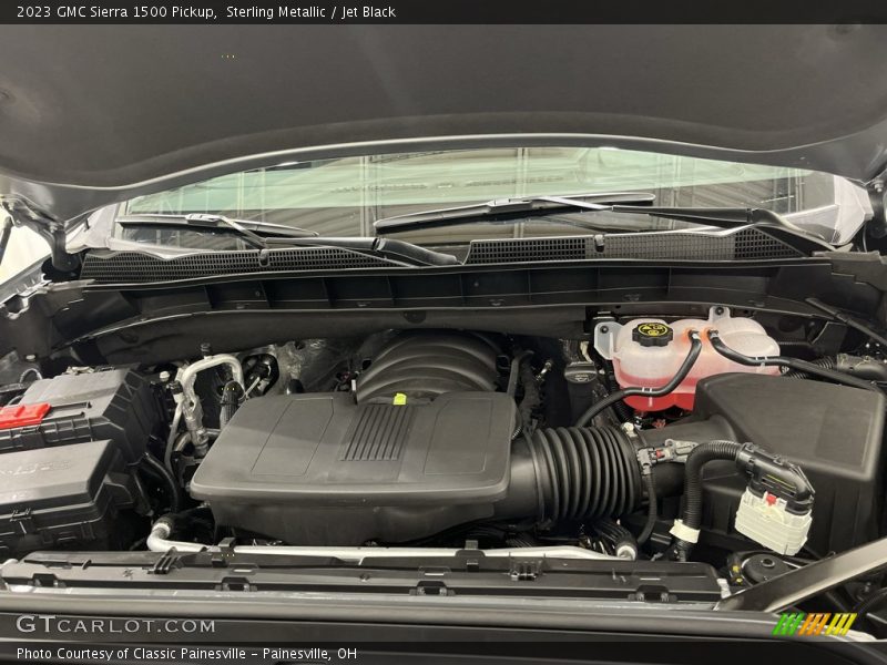 Sterling Metallic / Jet Black 2023 GMC Sierra 1500 Pickup