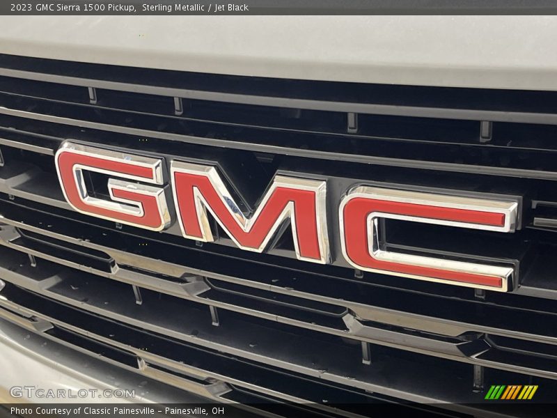 Sterling Metallic / Jet Black 2023 GMC Sierra 1500 Pickup