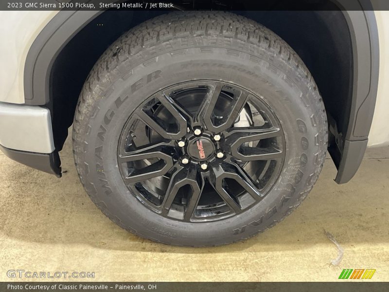 Sterling Metallic / Jet Black 2023 GMC Sierra 1500 Pickup