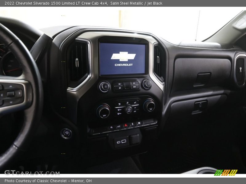 Satin Steel Metallic / Jet Black 2022 Chevrolet Silverado 1500 Limited LT Crew Cab 4x4
