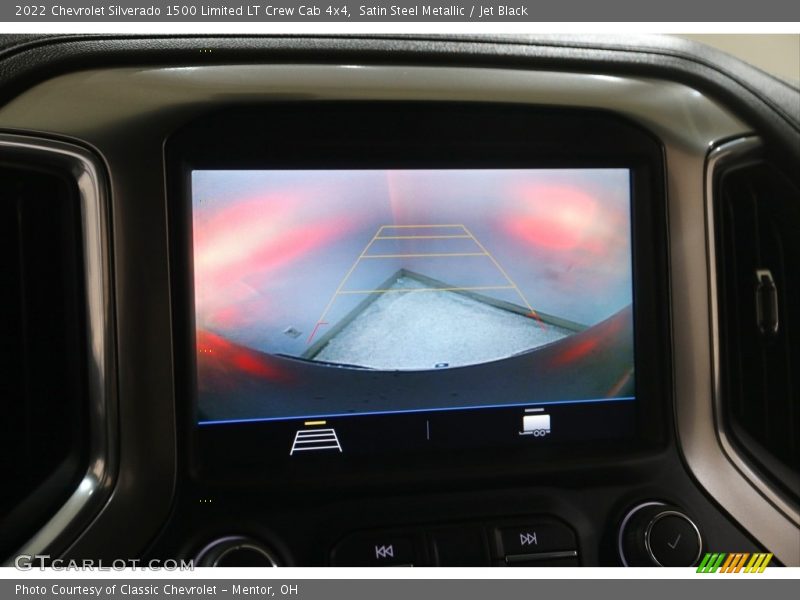 Satin Steel Metallic / Jet Black 2022 Chevrolet Silverado 1500 Limited LT Crew Cab 4x4