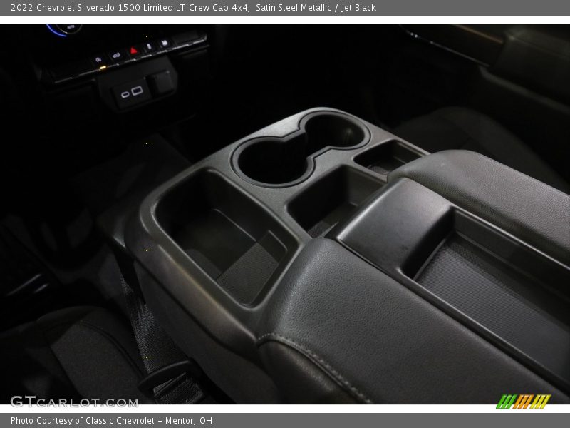 Satin Steel Metallic / Jet Black 2022 Chevrolet Silverado 1500 Limited LT Crew Cab 4x4