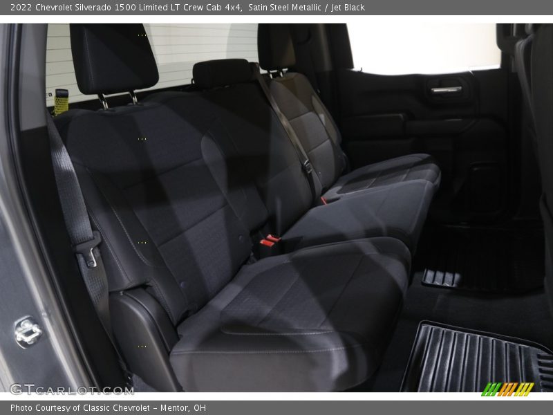 Satin Steel Metallic / Jet Black 2022 Chevrolet Silverado 1500 Limited LT Crew Cab 4x4