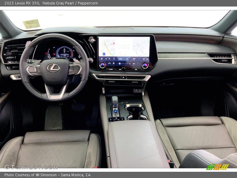 Dashboard of 2023 RX 350