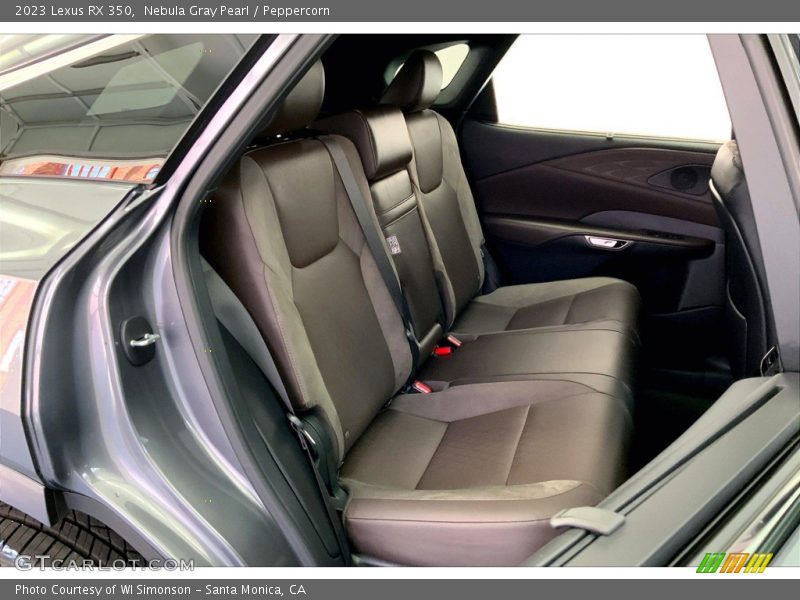 Rear Seat of 2023 RX 350