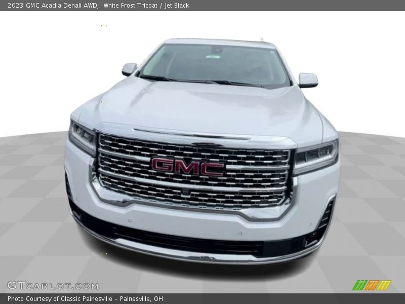 White Frost Tricoat / Jet Black 2023 GMC Acadia Denali AWD