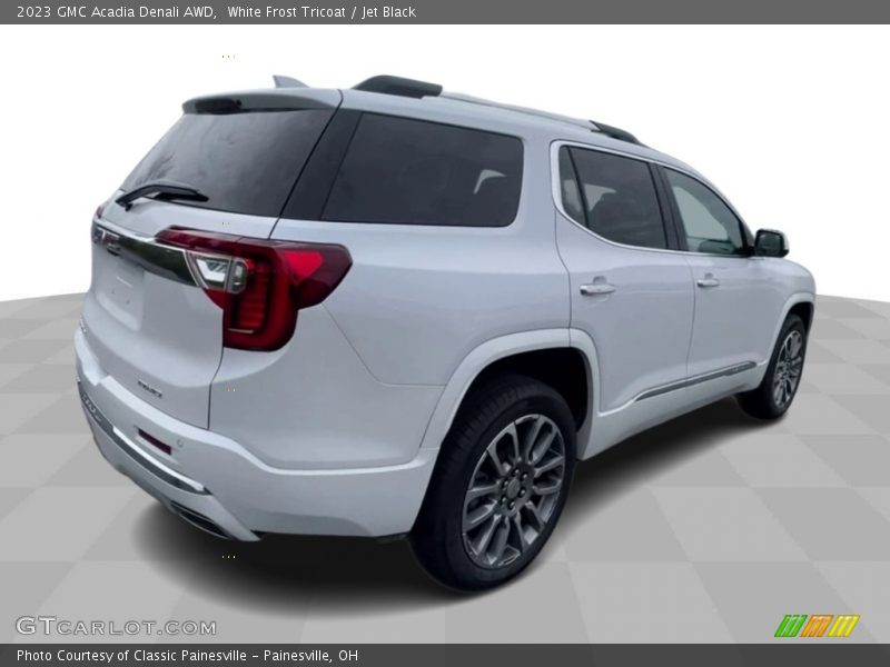 White Frost Tricoat / Jet Black 2023 GMC Acadia Denali AWD