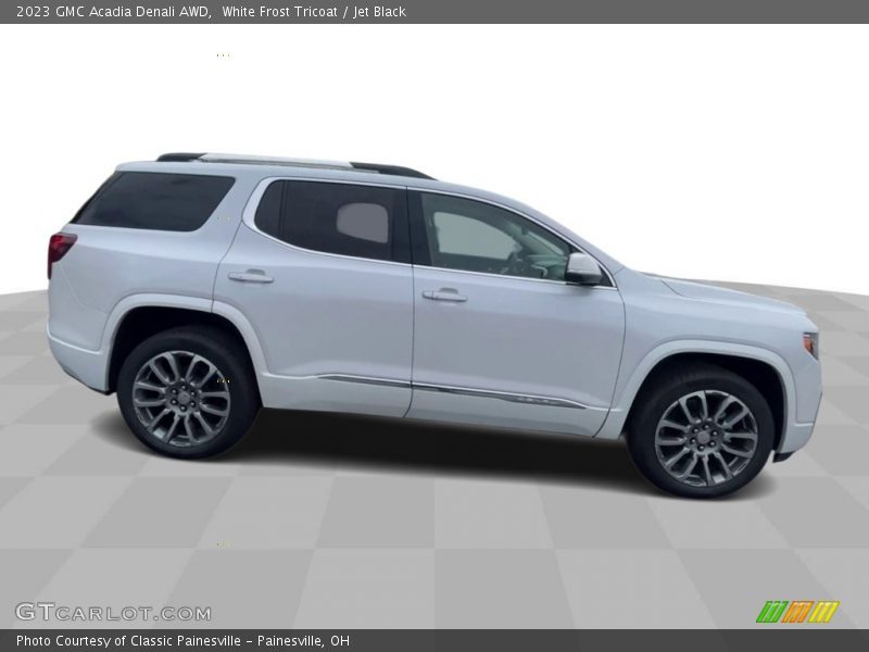White Frost Tricoat / Jet Black 2023 GMC Acadia Denali AWD