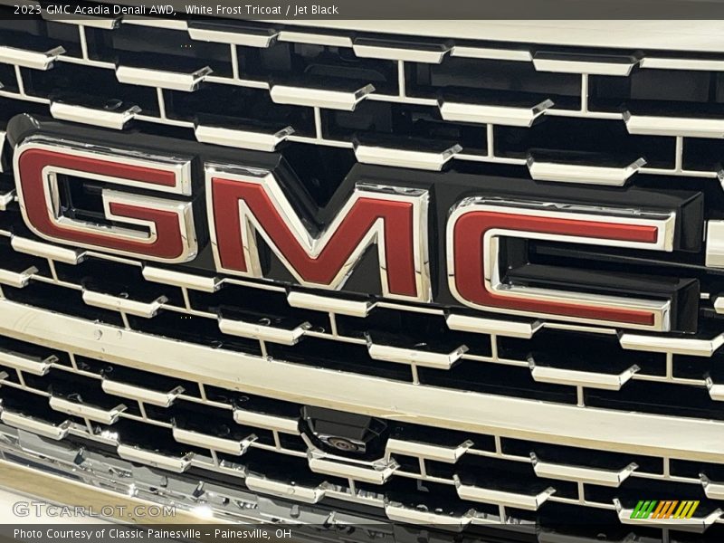 White Frost Tricoat / Jet Black 2023 GMC Acadia Denali AWD