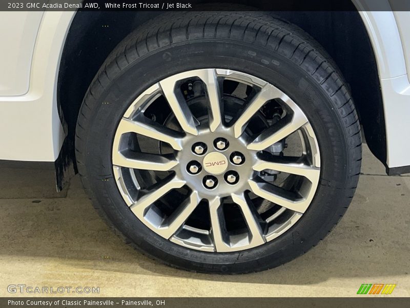 White Frost Tricoat / Jet Black 2023 GMC Acadia Denali AWD