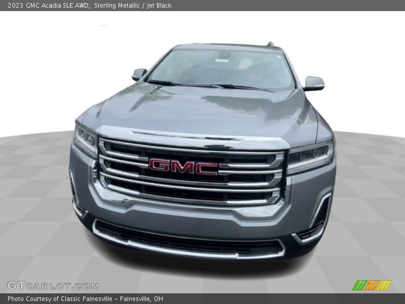 Sterling Metallic / Jet Black 2023 GMC Acadia SLE AWD