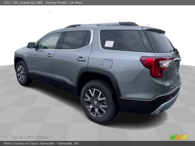 Sterling Metallic / Jet Black 2023 GMC Acadia SLE AWD